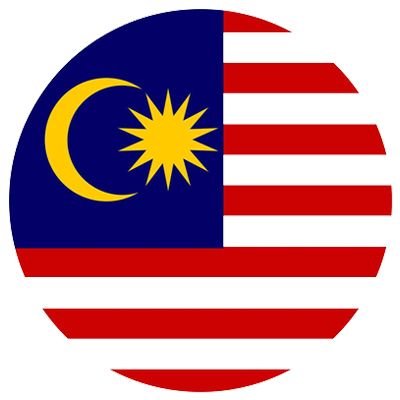 Malaysia round flag